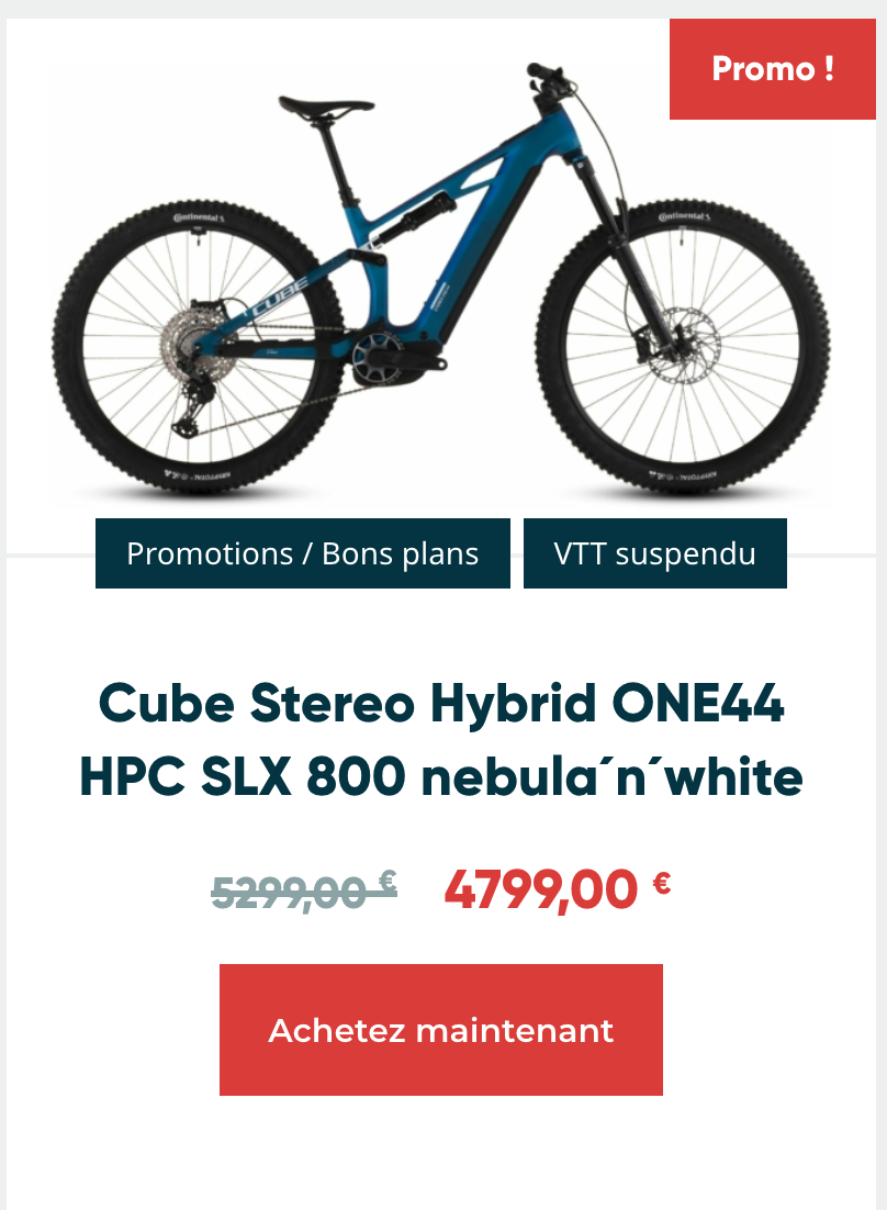 promo-vtt-cube promotion vtt electrique cube