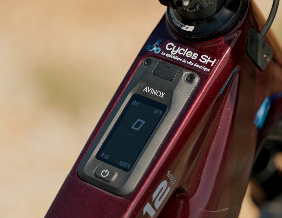 vtt électrique crussis e-full 12.11 écran display avinox ride