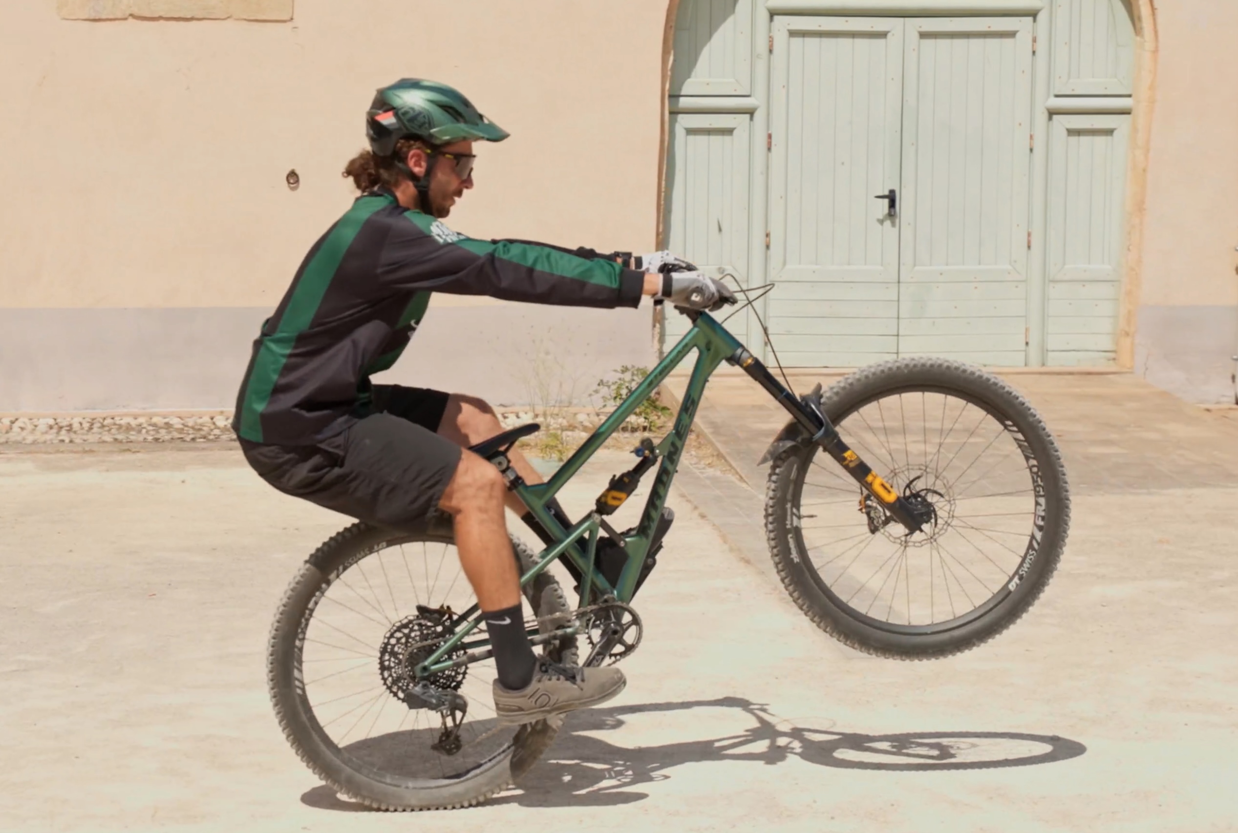 trouver l'équilibre pour rouler en manual sur un vtt