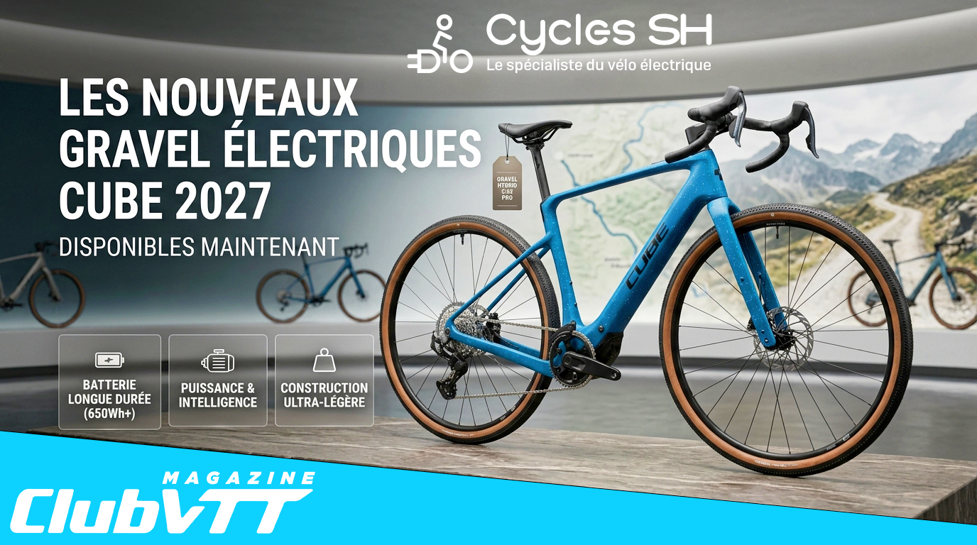 nouveauté cube 2027, les nouveaux vélos électriques gravel nuroad et nulane 2027